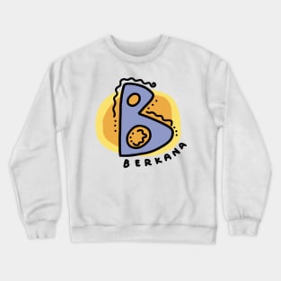 BERKANA Rune Colorful Doodles Crewneck Sweatshirt